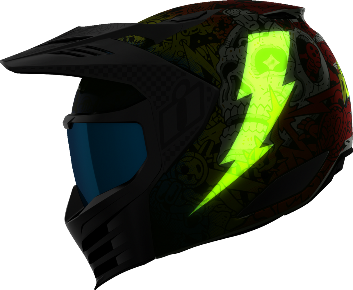 ICON Elsinore* Helmet - Doodle 3 - White - XL 0104-3441