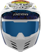 ICON Elsinore* Helmet - Doodle 3 - White - 3XL 0104-3443