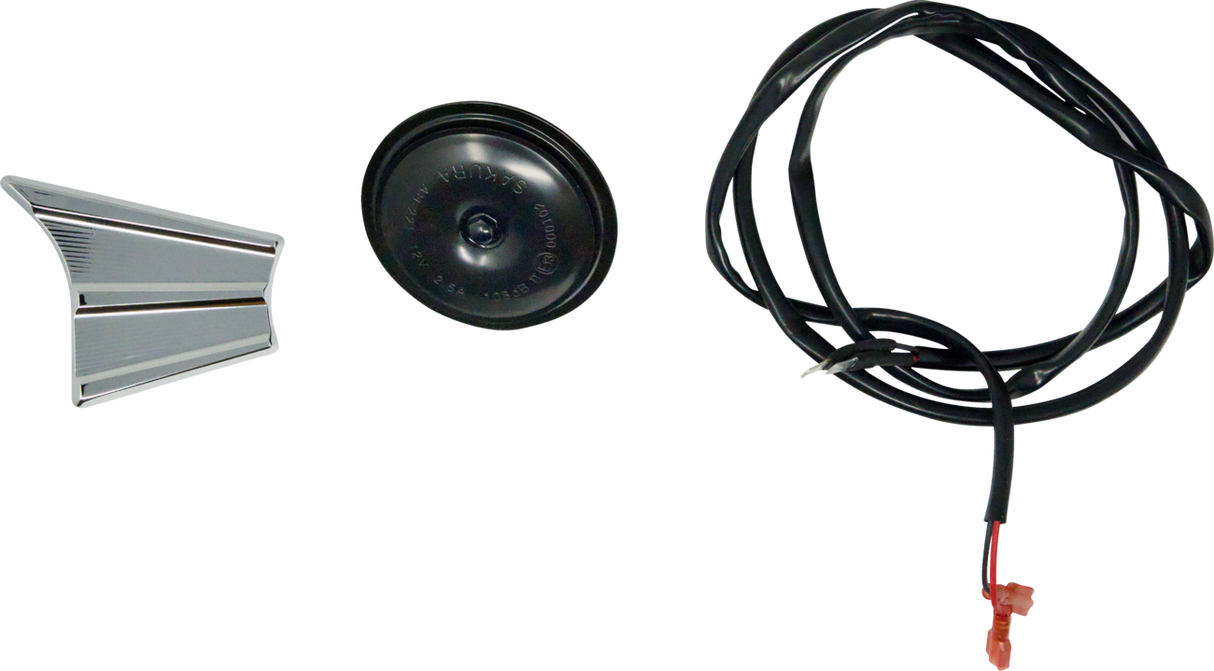 KODLIN USA Relocation Kit - Horn - Chrome KUS25851