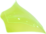 KLOCK WERKS Kolor Flare* Sport Windshield - 8" - Green Ice KWW-01-0753