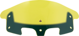 KLOCK WERKS Kolor Flare* Windshield - 10" - Yellow Ice KWW-04-0633