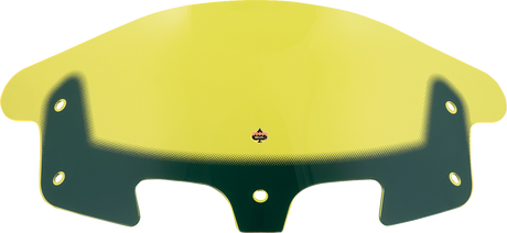KLOCK WERKS Kolor Flare* Windshield - 10" - Yellow Ice KWW-04-0633