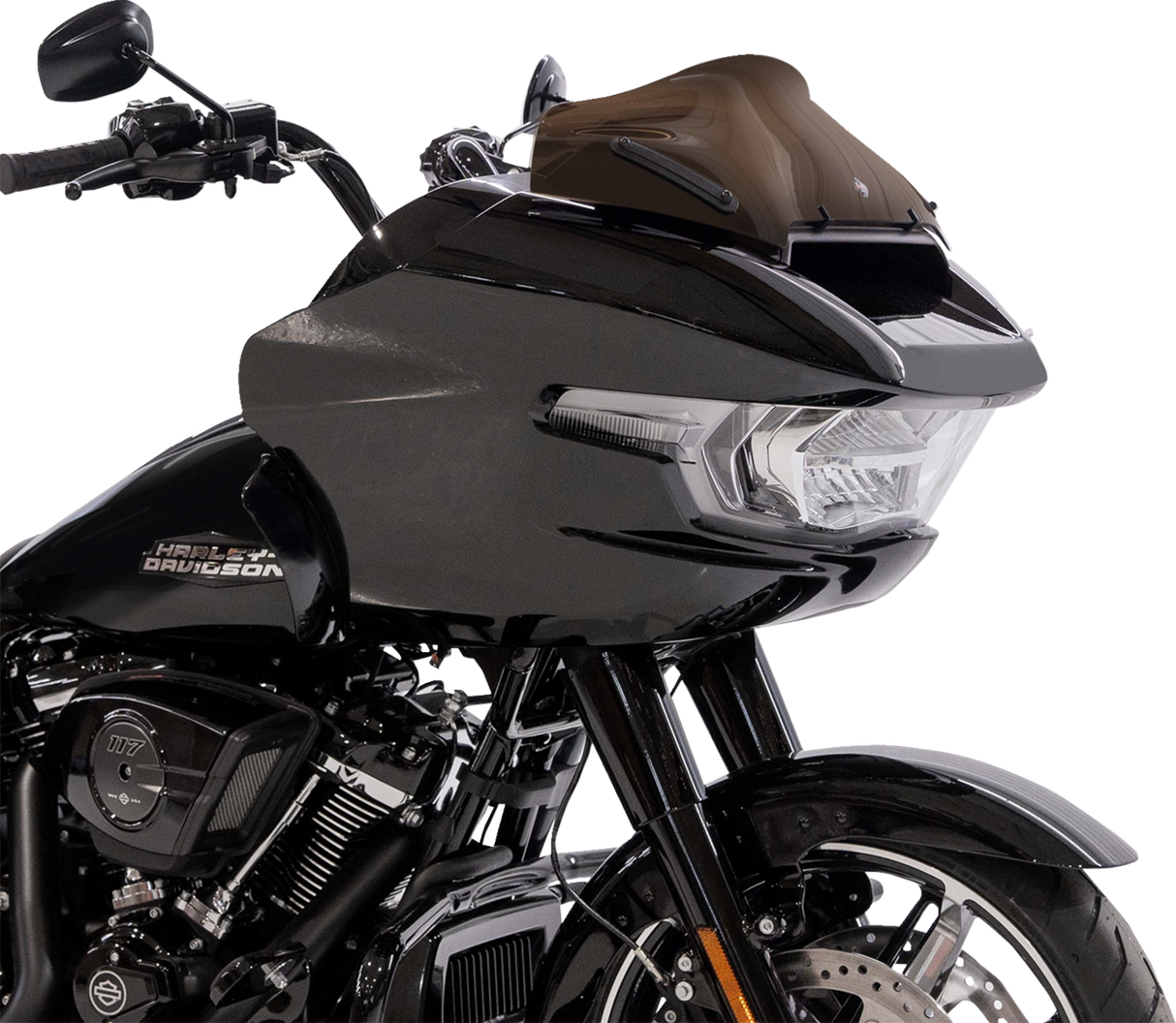 KLOCK WERKS Kolor Flare* Sport Windshield - 8" - Bronze - FLTR KWW-01-0761