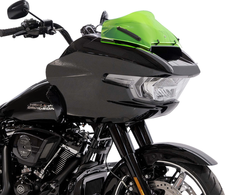 KLOCK WERKS Kolor Flare* Sport Windshield - 8" - Green Ice KWW-01-0753