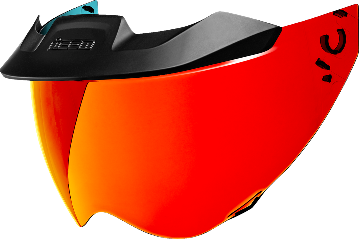 ICON MotoShield* Shield - Domain* - Calypso Red 0130-1328