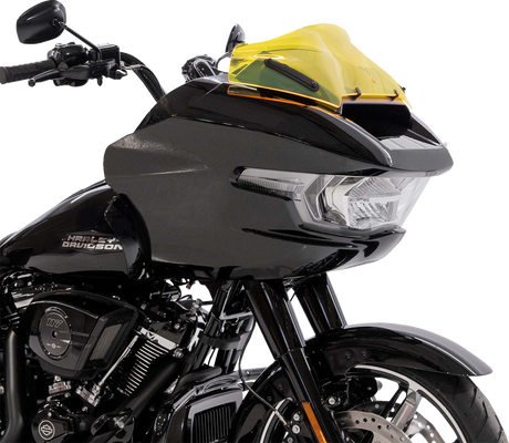 KLOCK WERKS Kolor Flare* Sport Windshield - 8" - Yellow Ice KWW-01-0752
