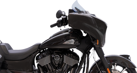 KLOCK WERKS Kolor Flare* Windshield - 10" - Blue Ice KWW-04-0635