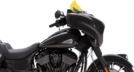KLOCK WERKS Kolor Flare* Windshield - 10" - Yellow Ice KWW-04-0633