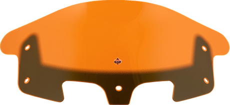 KLOCK WERKS Kolor Flare* Windshield - 10" - Orange Ice KWW-04-0632