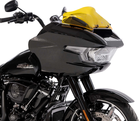 KLOCK WERKS Kolor Flare* Sport Windshield - 8" - Yellow - FLTR KWW-01-0757