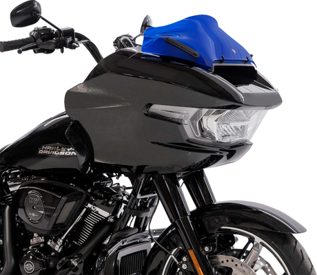 KLOCK WERKS Kolor Flare* Sport Windshield - 8" - Blue - FLTR KWW-01-0759