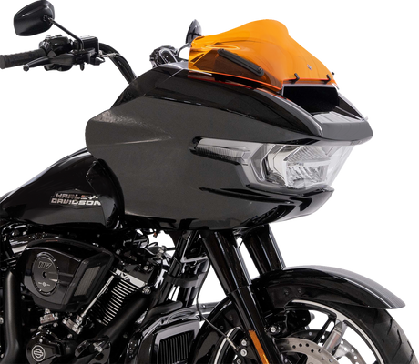KLOCK WERKS Kolor Flare* Sport Windshield - 8" - Orange - FLTR KWW-01-0756