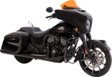 KLOCK WERKS Kolor Flare* Windshield - 10" - Orange Ice KWW-04-0632