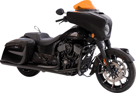 KLOCK WERKS Kolor Flare* Windshield - 10" - Orange Ice KWW-04-0632