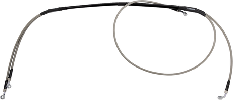 MOOSE OFFROAD Brake Line Pair - Stainless Steel B05-1-019/P