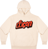 ICON ReDoodle* Hoodie - Ivory - XL 3050-7042