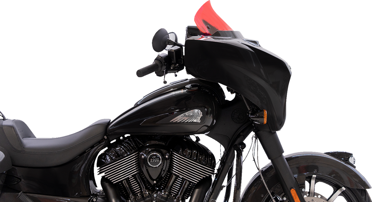 KLOCK WERKS Kolor Flare* Windshield - 10" - Pink Ice KWW-04-0631