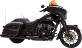 KLOCK WERKS Kolor Flare* Windshield - 10" - Orange Ice KWW-04-0632