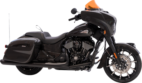 KLOCK WERKS Kolor Flare* Windshield - 10" - Orange Ice KWW-04-0632