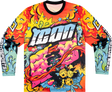 ICON Scatterbrain Jersey - Black - Medium 2824-0111