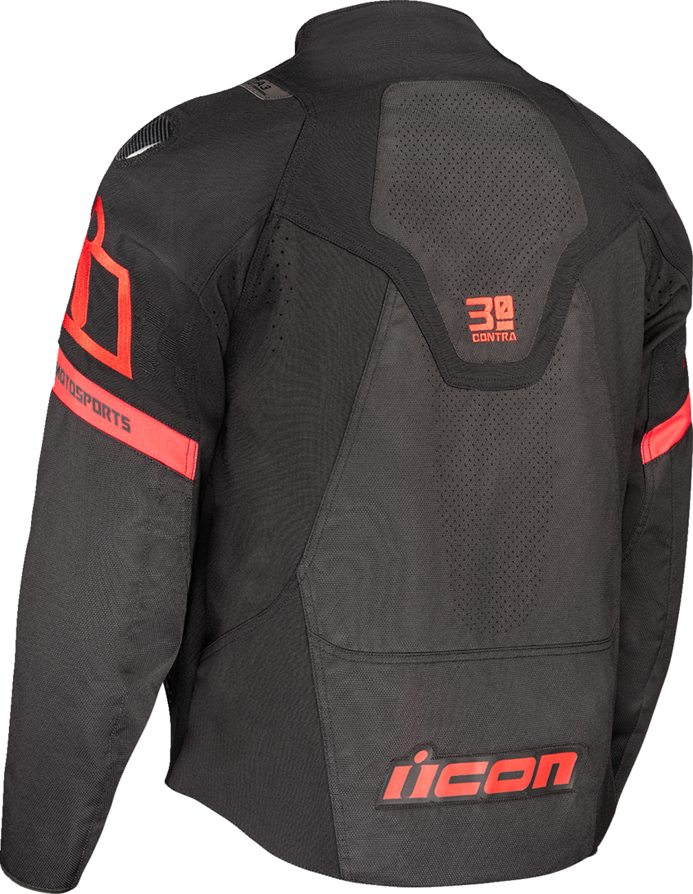 ICON Contra3* Hero Jacket - Black - Large 2820-7052
