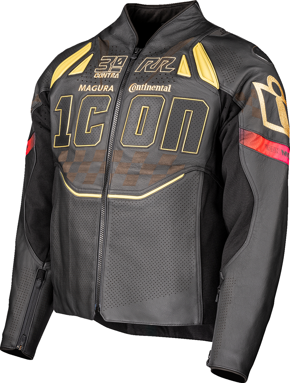 ICON Contra3* Rizz Rizz Jacket - Black - Small 2810-4288