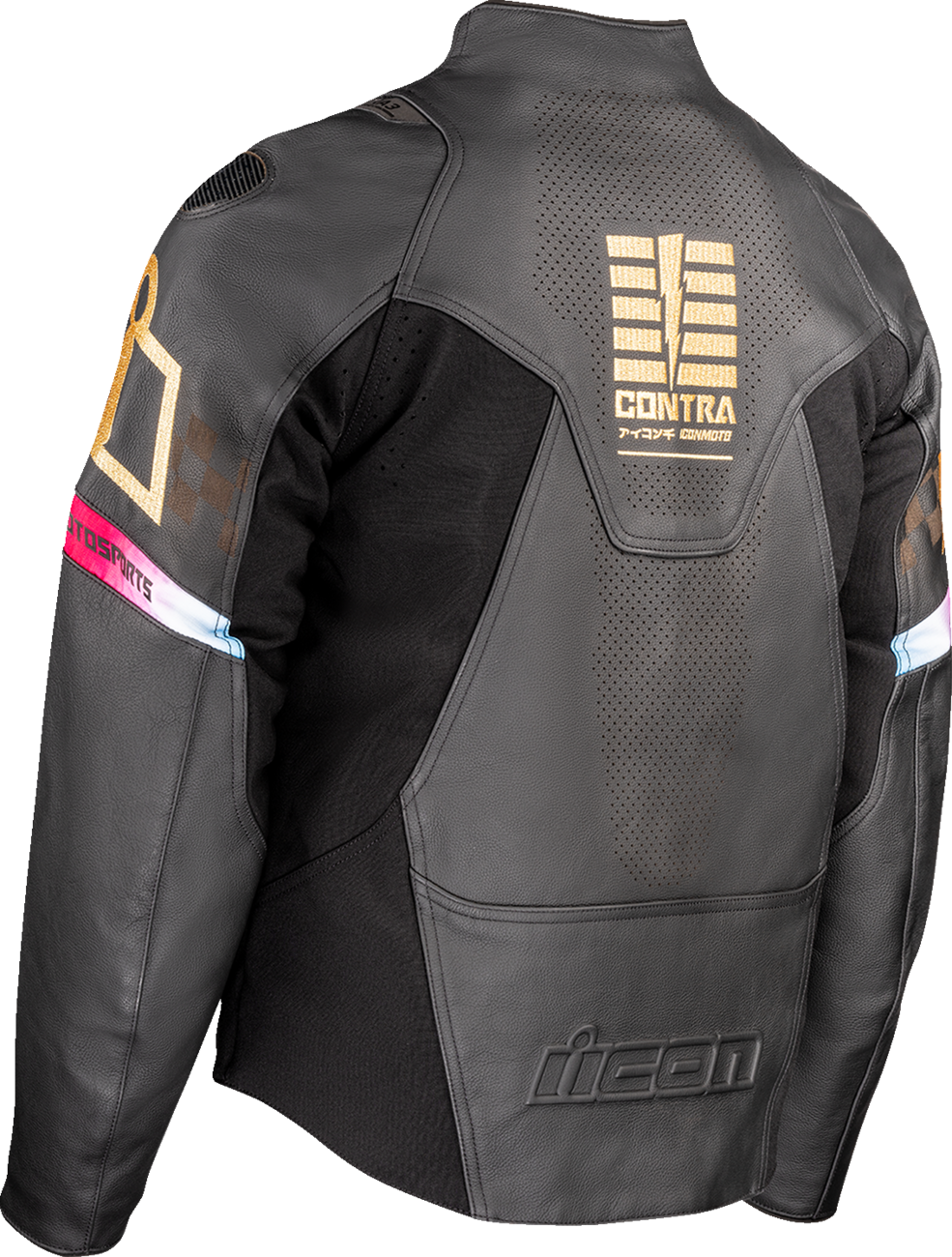 ICON Contra3* Rizz Rizz Jacket - Black - Small 2810-4288