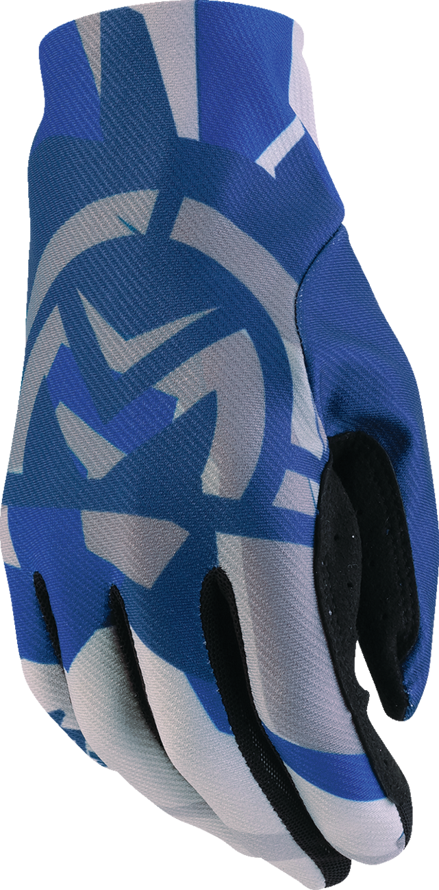 MOOSE OFFROAD MX2* Gloves - Blue/Gray - Small 3330-7945