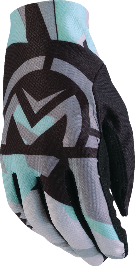 MOOSE OFFROAD MX2* Gloves - Black/Teal - 2XL 3330-7961