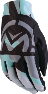 MOOSE OFFROAD MX2* Gloves - Black/Teal - XL 3330-7960