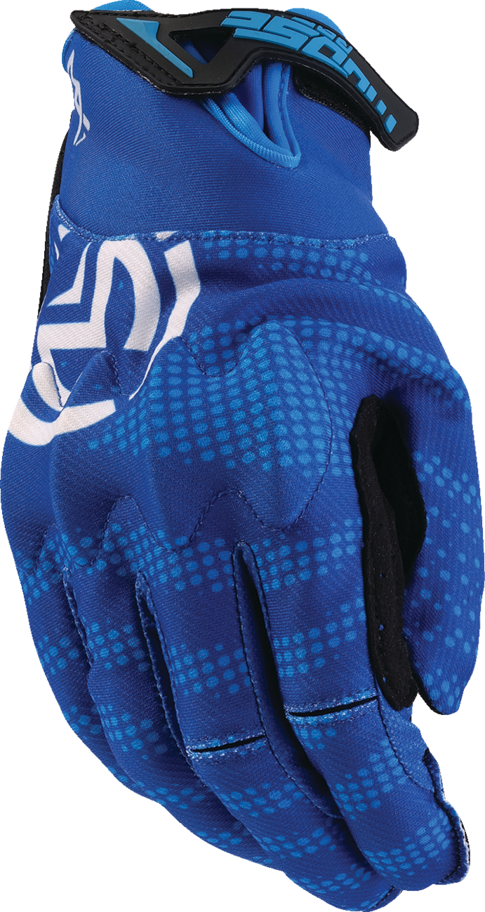 MOOSE OFFROAD MX1* Gloves - Blue - Large 3330-7965