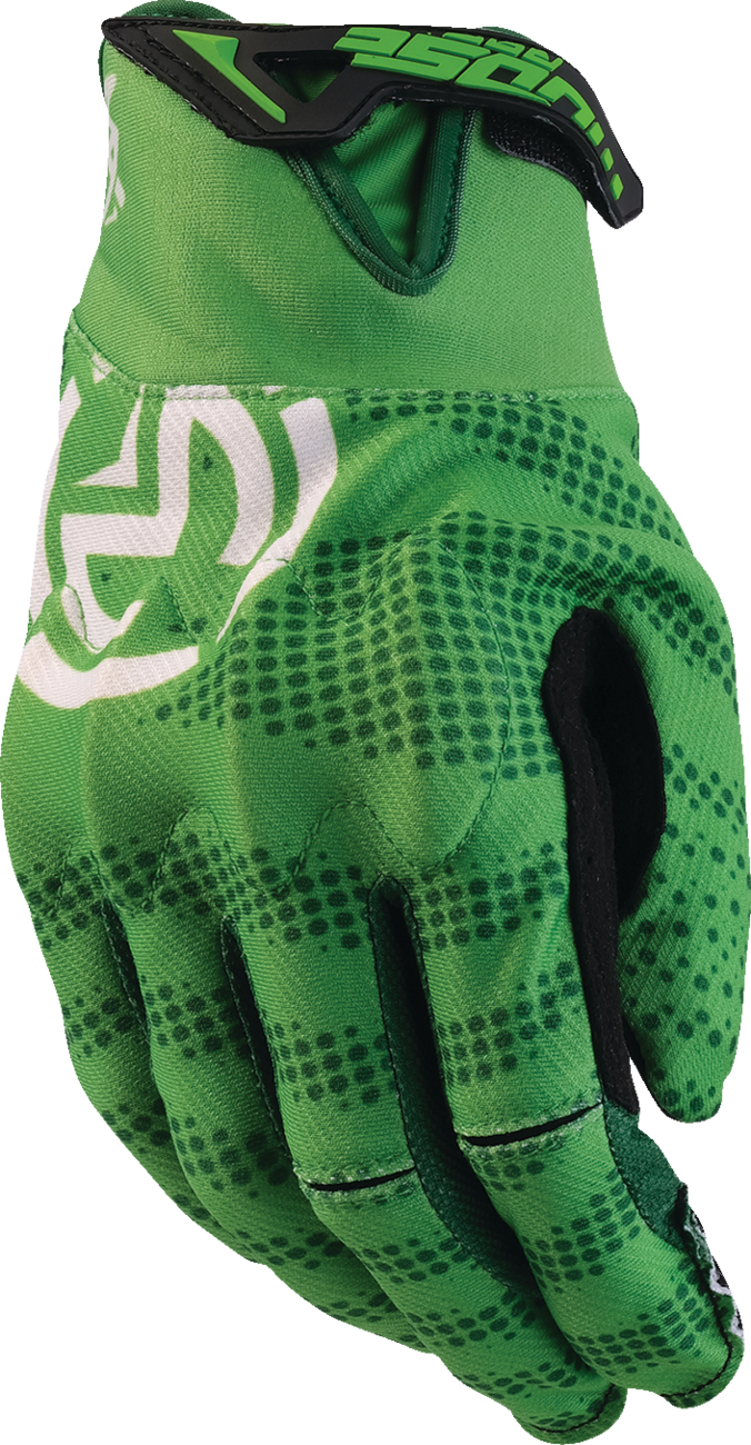 MOOSE OFFROAD MX1* Gloves - Green - Small 3330-7988