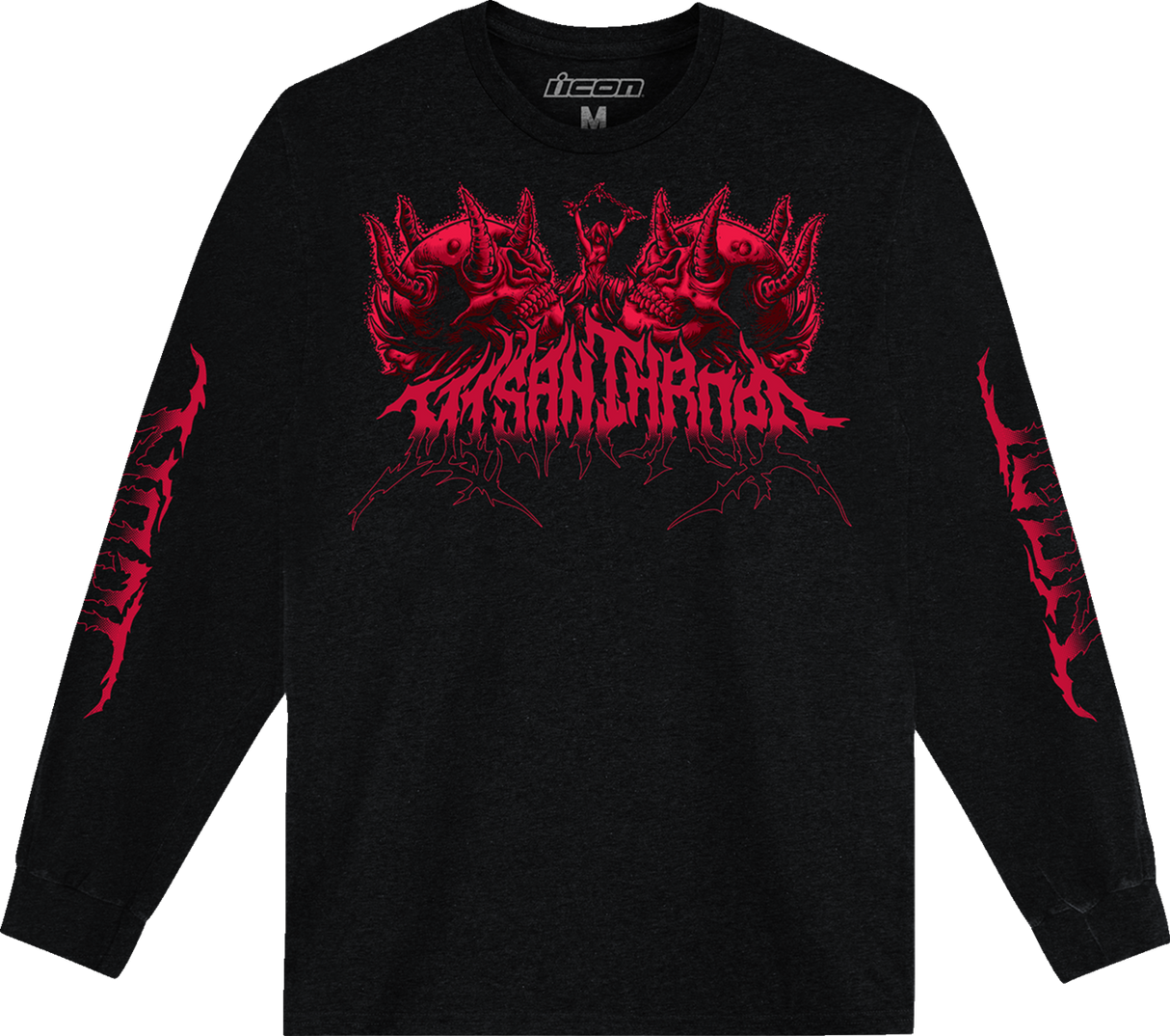 ICON Misanthrope* Long-Sleeve T-Shirt - Black - Medium 3030-24623