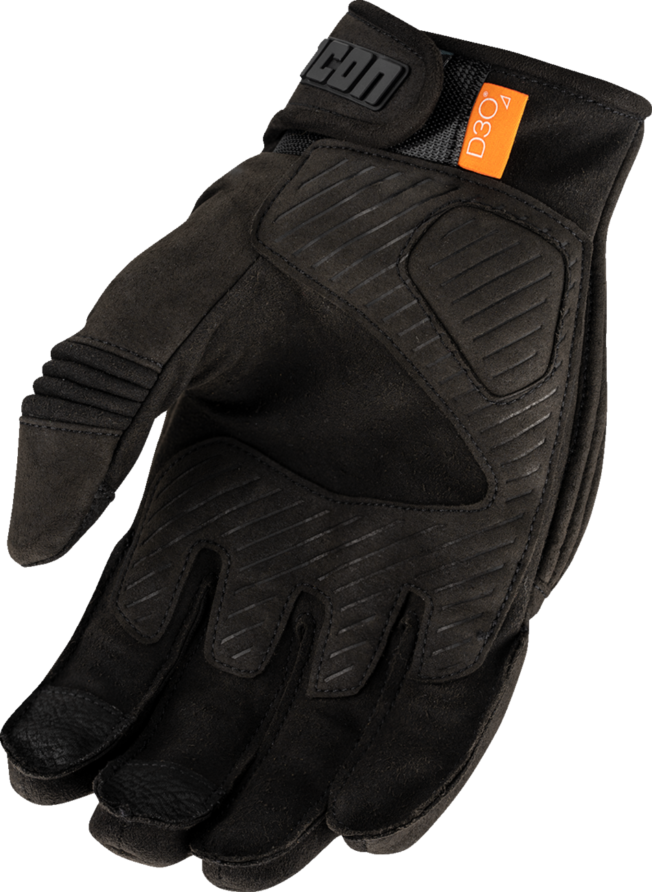 ICON Long Track CX* Gloves - Black - 2XL 3301-4891