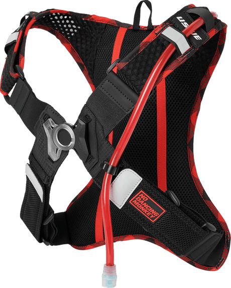 USWE Outlander Hydration Pack - 2L - Flannel Red/Black 202076048