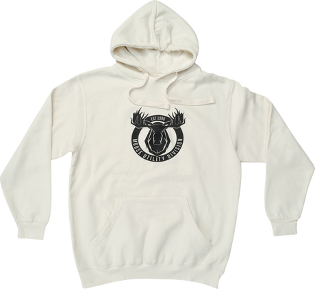 MOOSE OFFROAD MUD Badge Hoodie - Natural - Medium 3050-6960