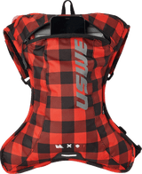 USWE Outlander Hydration Pack - 2L - Flannel Red/Black 202076048