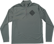 MOOSE OFFROAD Spin Sync Quarter Zip Pullover - Gray - XL 3050-6972