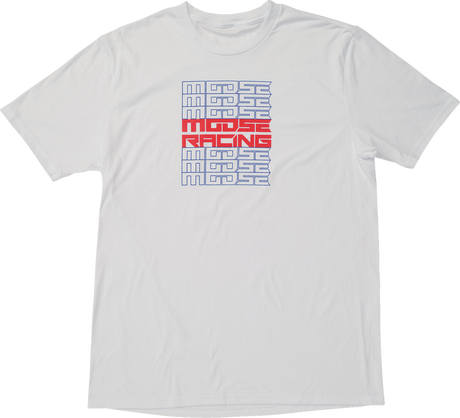 MOOSE OFFROAD Recurrence T-Shirt - White - Medium 3030-24436