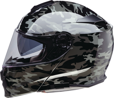 Z1R Solaris 2.0 Modular Helmet - Camo - Black/Gray - Large 0100-2610