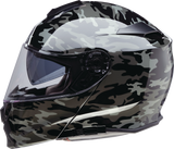 Z1R Solaris 2.0 Modular Helmet - Camo - Black/Gray - Medium 0100-2609