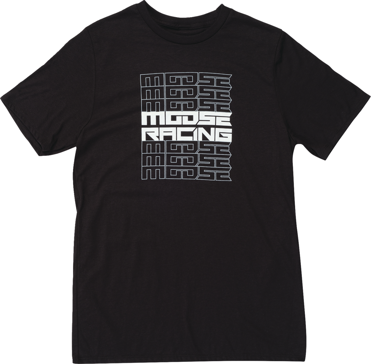 MOOSE OFFROAD Youth Recurrence T-Shirt - Black - Medium 3032-3797