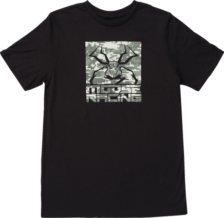 MOOSE OFFROAD Youth Agroid T-Shirt - Camo Black - Small 3032-3817