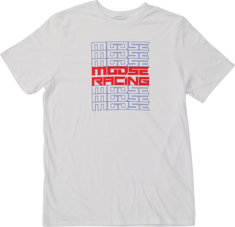 MOOSE OFFROAD Youth Recurrence T-Shirt - White - Medium 3032-3801