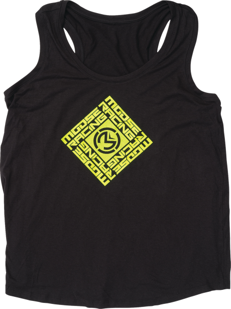 MOOSE OFFROAD Women's Spin Sync Tank Top - Black - XL 3031-4279