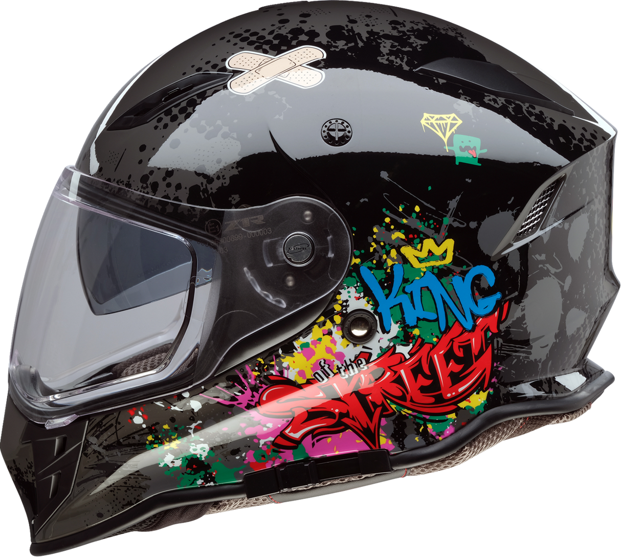 Z1R Nemesis Helmet - Distro - Gray - Large 0101-17860
