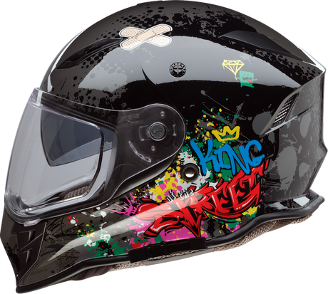 Z1R Nemesis Helmet - Distro - Gray - Large 0101-17860