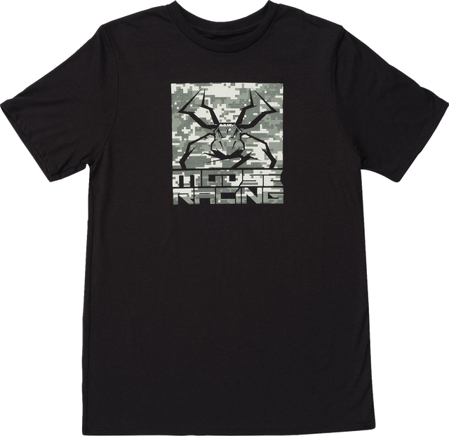 MOOSE OFFROAD Youth Agroid T-Shirt - Camo Black - Medium 3032-3818