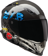 Z1R Nemesis Helmet - Distro - Gray - Medium 0101-17859