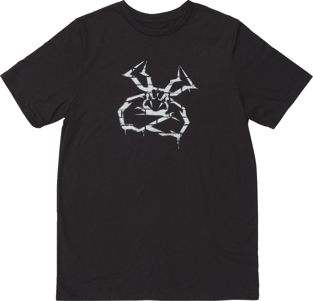 MOOSE OFFROAD Youth Agroid Grafitti T-Shirt - Black - Large 3032-3823